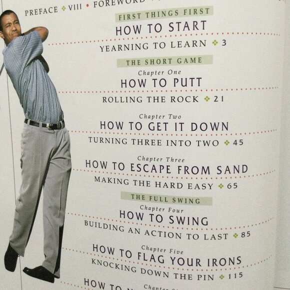 Tiger Woods GOLF Book - Picture 3 of 4